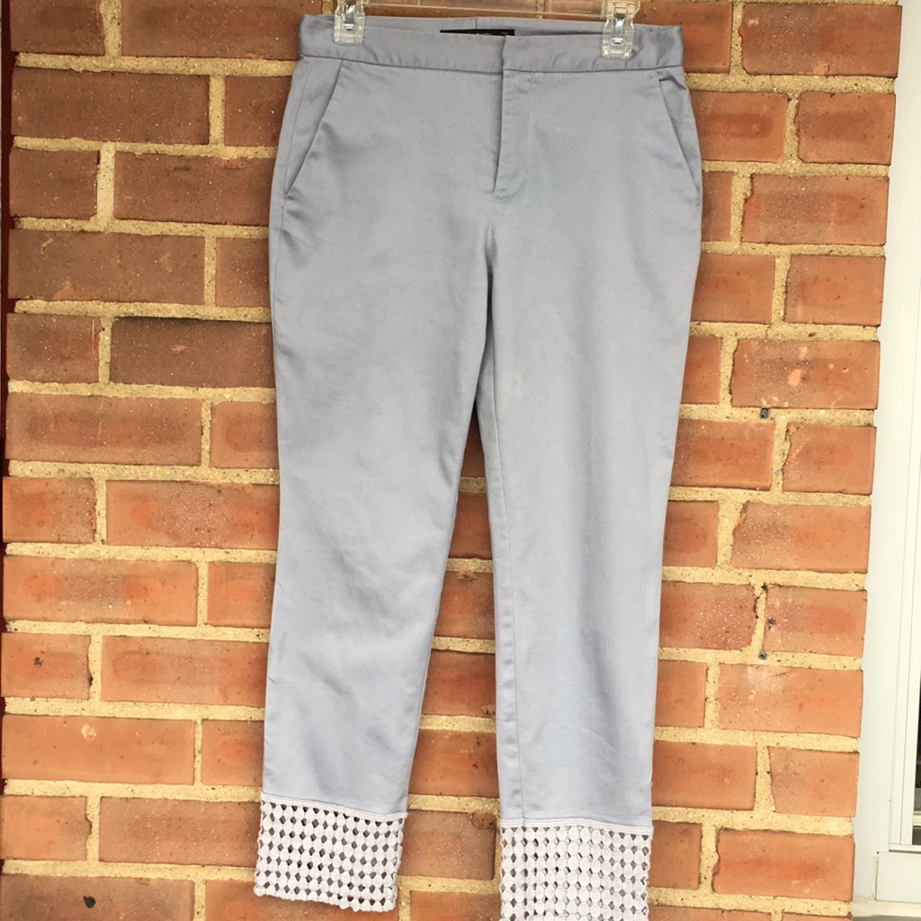 Zara Basic Capri Stretch Pants